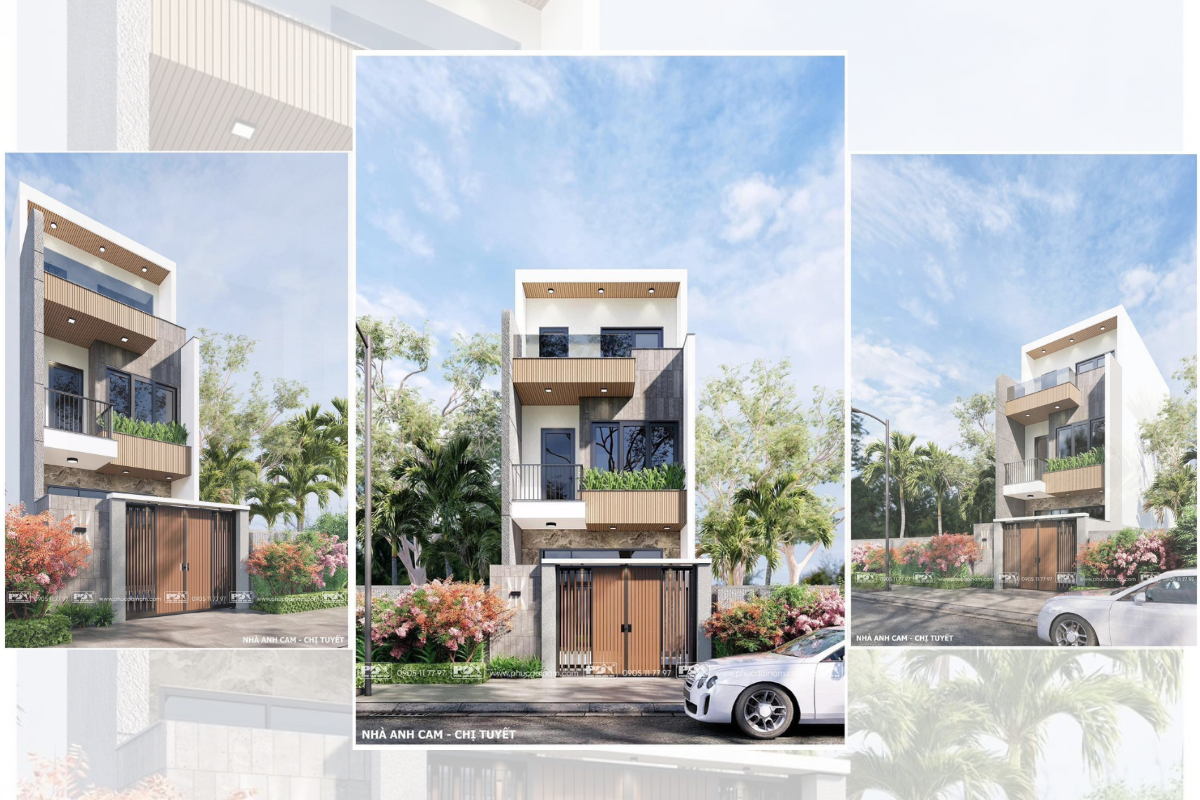 CT's House - Mẫu nhà 3 tầng đẹp, hiện đại, tối giản