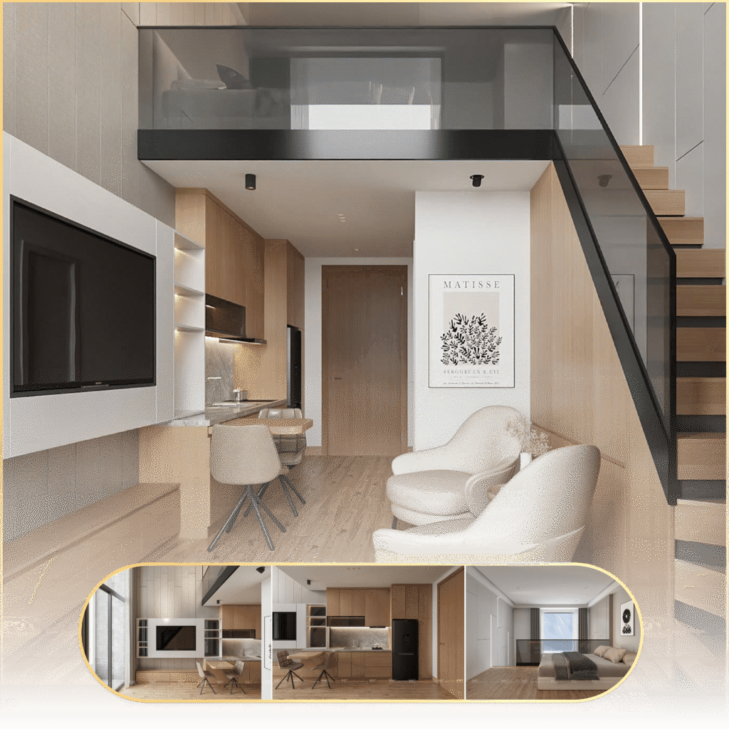 Hoàn Thiện Nội Thất Sun Cosmo Residence Đà Nẵng – Trọn Gói Từ 5,5 Triệu/m² Cùng Phúc Đại Nam