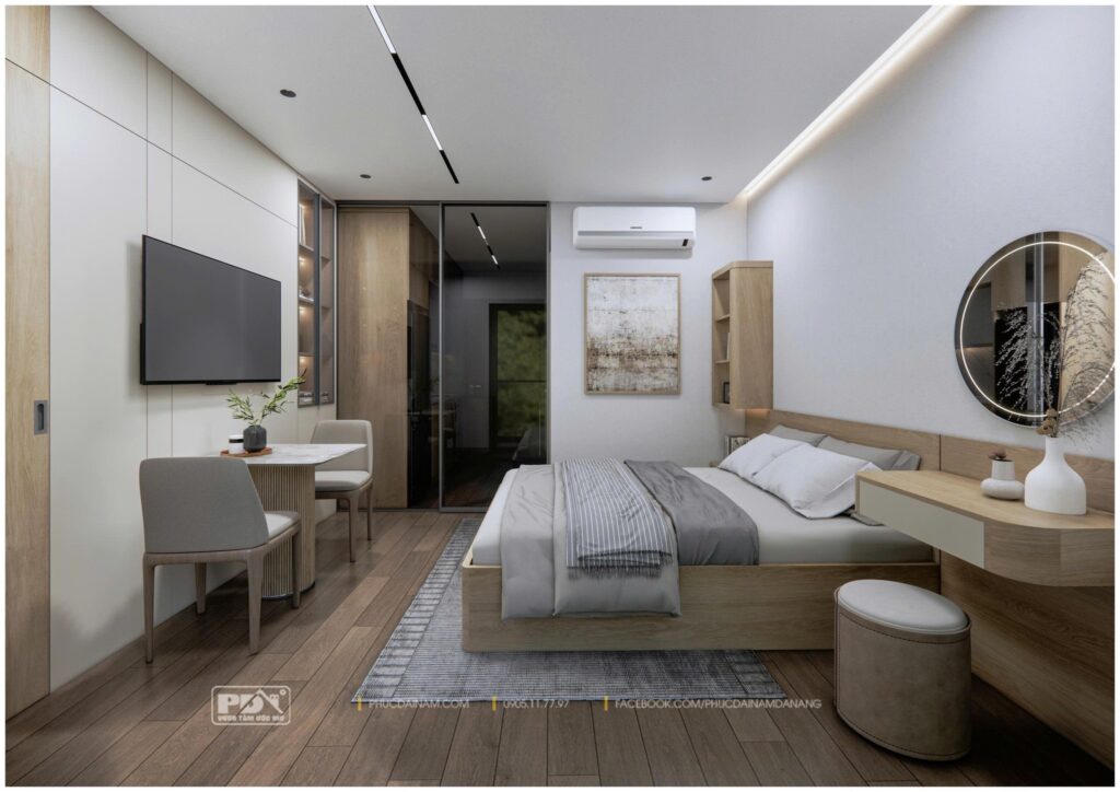 Từng chi tiết đều được tính toán kỹ lưỡng để vừa đáp ứng đầy đủ nhu cầu sinh hoạt của gia chủ