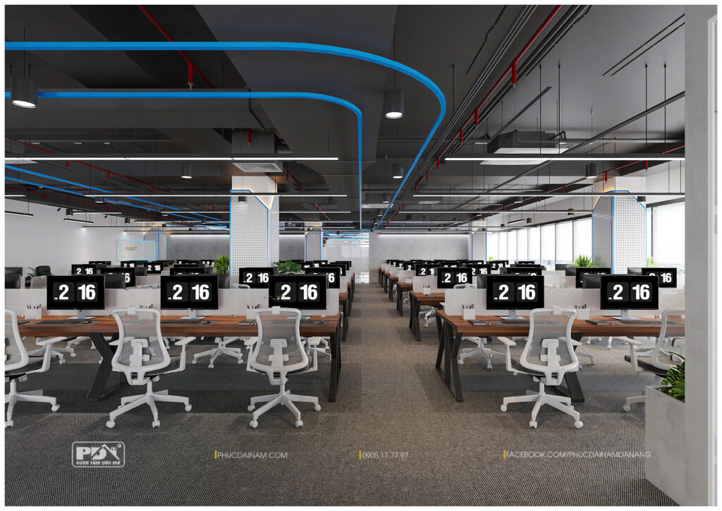 Workstation mở – tối ưu kết nối, giao tiếp linh hoạt.