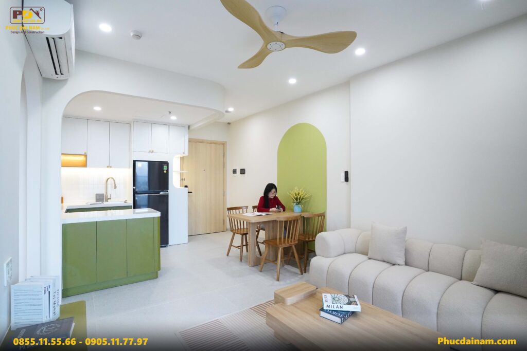 Căn hộ Sun Cosmo của chị Tuyết là một ví dụ điển hình cho cách Phúc Đại Nam đồng hành cùng gia chủ