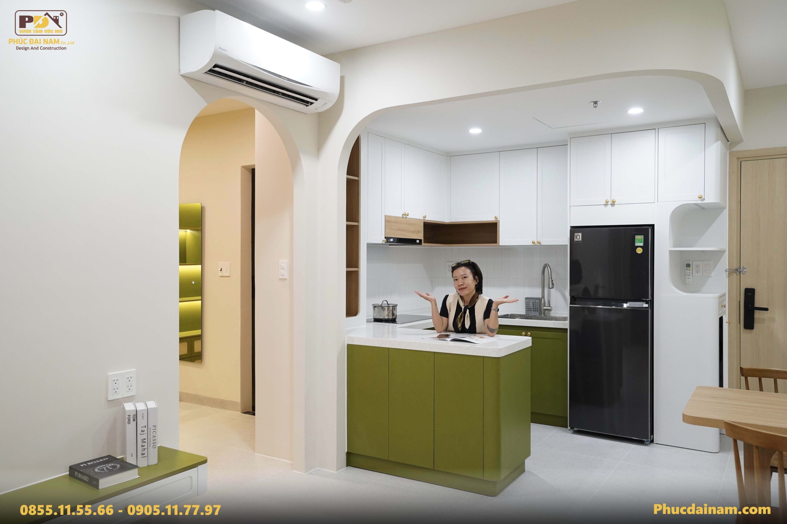 HOÀN THIỆN CĂN HỘ 1BR+ SUN COSMO ĐÀ NẴNG CHO CHỊ TUYẾT
