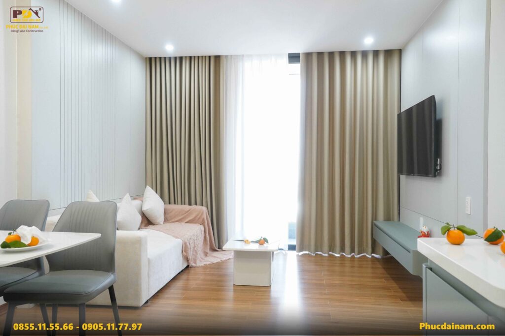 Nội thất đơn giản nhưng tinh tế và đầy đủ công năng