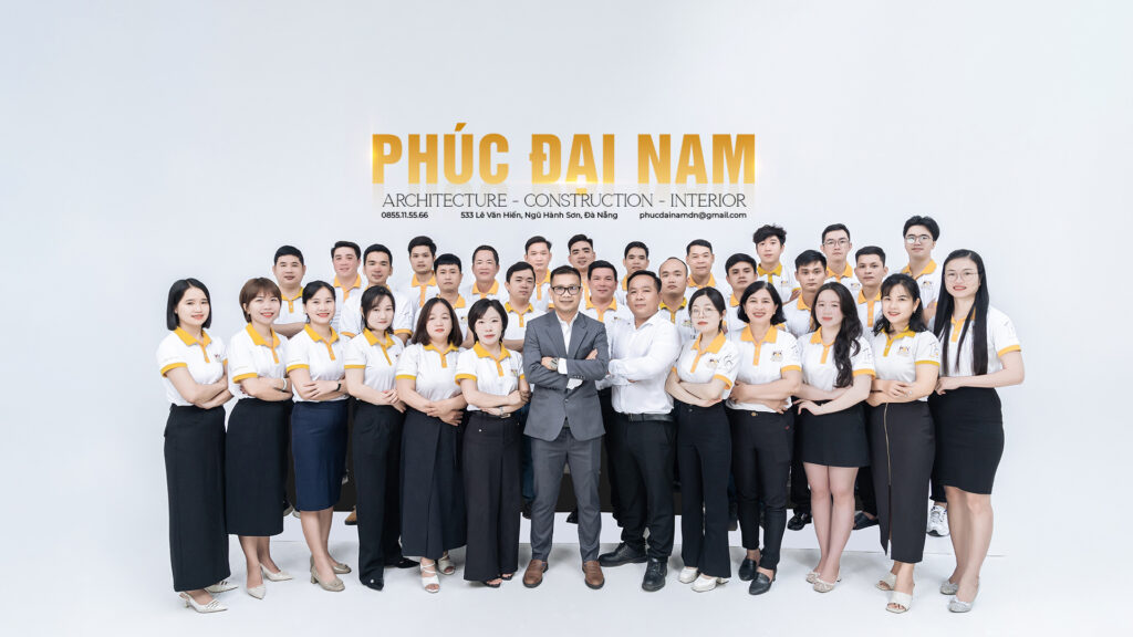 Phúc Đại Nam đã có nhiều năm kinh nghiệm hoạt động trong lĩnh vực thiết kế - thi công trọn gói