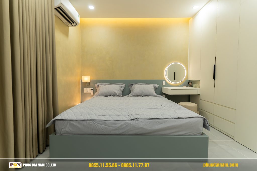 Moodboard trong căn hộ đem đến cho chủ nhà cảm giác như đang ở bãi biển